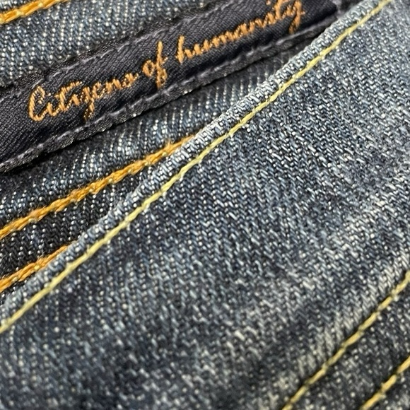 CITIZENS OF HUMANITY Naomi Low Waist Flair #065 Stretch Jeans Size 29 - Picture 8 of 12
